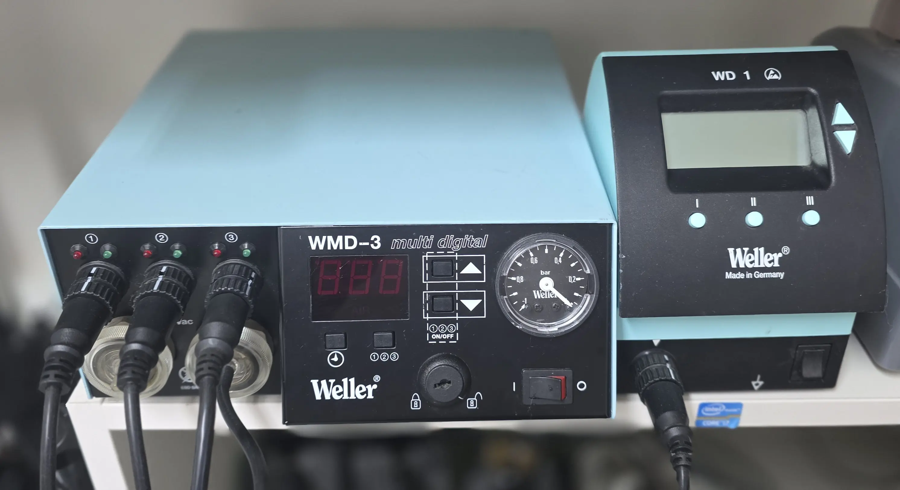 Паяльная станция Weller WMD-3 Made in Germany — компонентный ремонт плат Laptop Lab