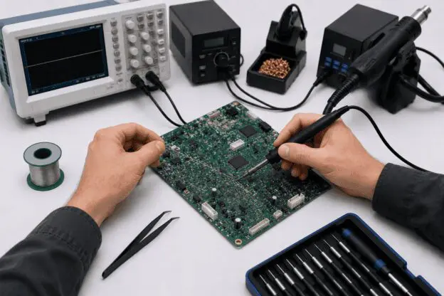 ремонт электронных плат в сервисном центре Laptop Lab