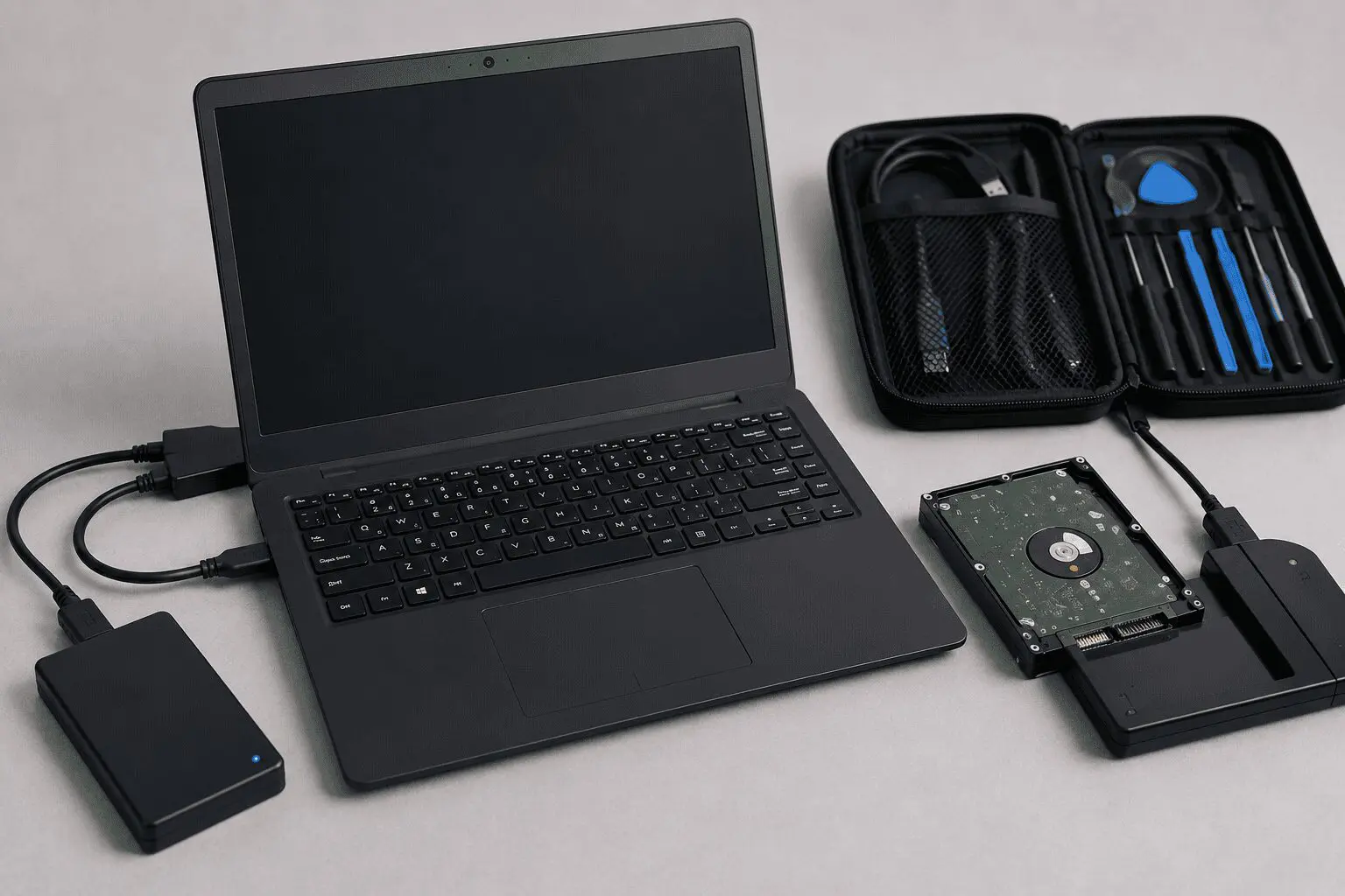 восстановление данных с ноутбука — диагностика HDD и SSD в мастерской Хадера