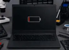 ноутбук медленно заряжается — диагностика адаптера Laptop Lab Хадера