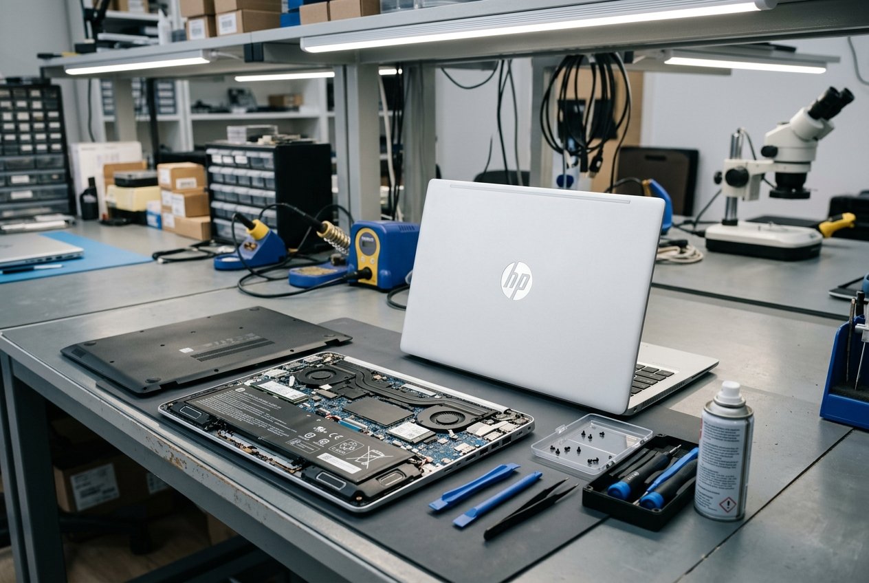תיקון לפטופ HP — מעבדת Laptop Lab בחדרה