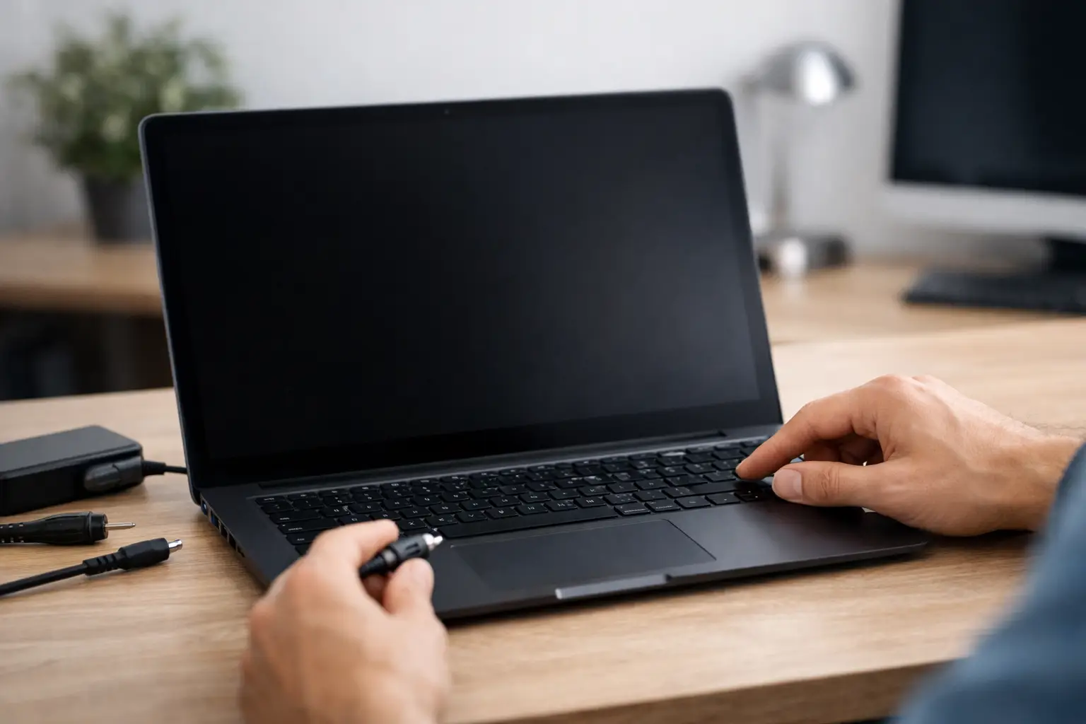 מחשב נייד לא נדלק בכלל - מה בודקים