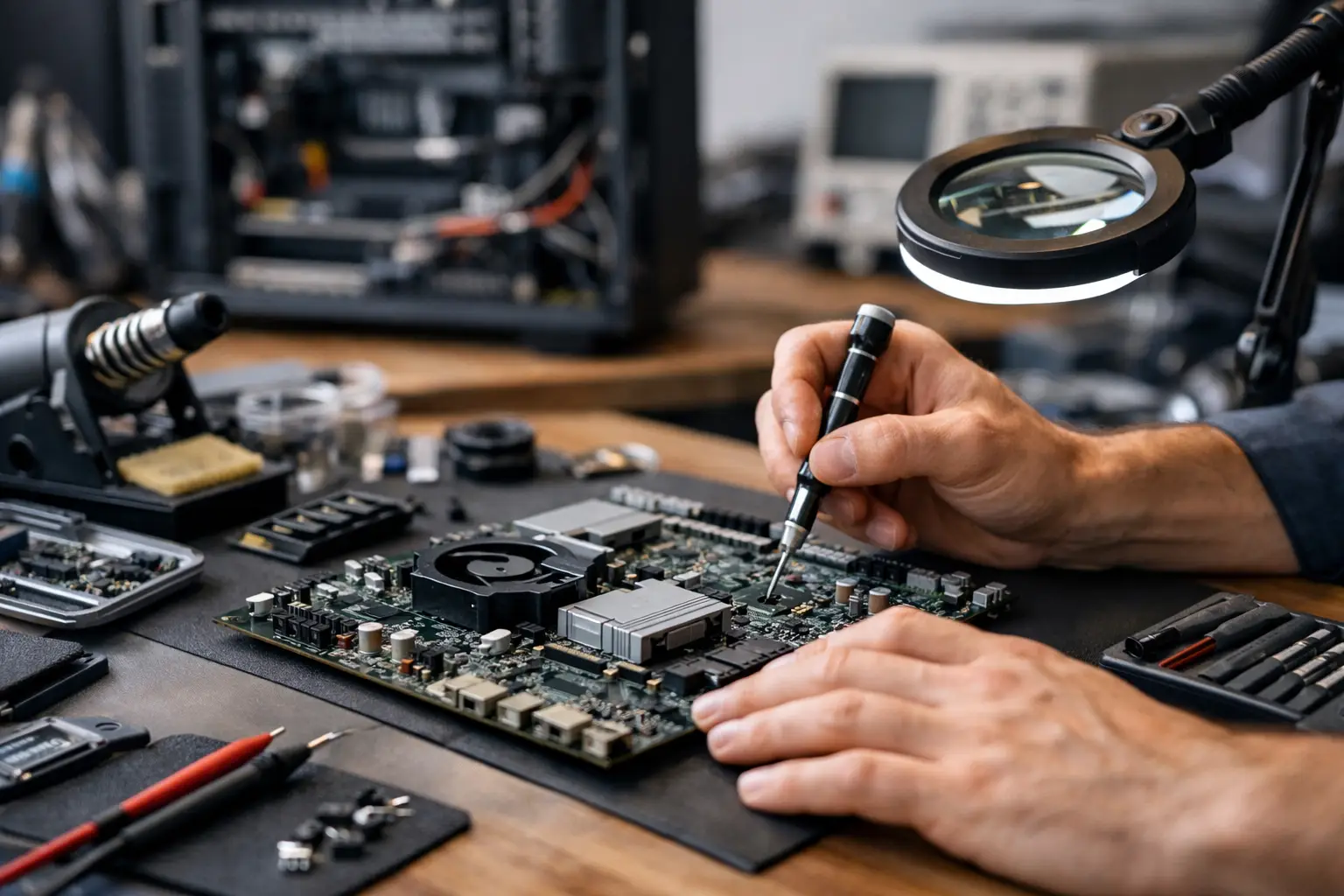 как выбрать компьютерную мастерскую в Хадере — диагностика в Laptop Lab