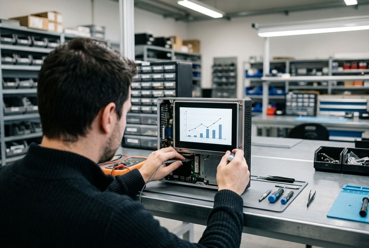 Ремонт промышленных компьютеров — мастерская Laptop Lab в Хадере